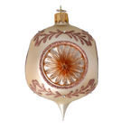 Silken Echoes | Hand-Painted Glass Ornament | Blubom 2024-269