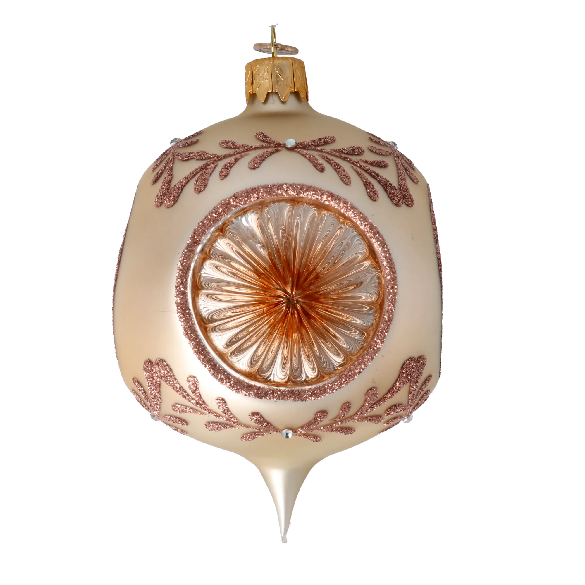 Silken Echoes | Hand-Painted Glass Ornament | Blubom 2024-269
