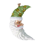 Serene Emerald Wanderer | Hand-Painted Glass Ornament | Blubom 2024-276