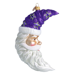 Amethyst Santa Moon