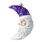Midnight Astral Seer | Hand-Painted Glass Ornament | Blubom 2024-277