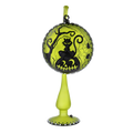Citron Midnight Vigil | Hand-Painted Glass Ornament | Blubom 2024-279