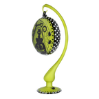 Citron Midnight Vigil | Hand-Painted Glass Ornament | Blubom 2024-279