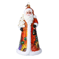 Saffron Harvest Wanderer | Hand-Painted Glass Ornament | Blubom 2024-283