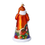 Saffron Harvest Wanderer | Hand-Painted Glass Ornament | Blubom 2024-283