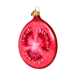 Scarlet Heirloom | Hand-Painted Glass Ornament | Blubom 2024-290