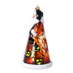 Nocturnal Harvest Sentinel | Hand-Painted Glass Ornament | Blubom 2024-291
