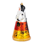 Nocturnal Sugar Weaver | Hand-Painted Glass Ornament | Blubom 2024-292