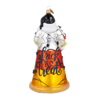 Nocturnal Sugar Weaver | Hand-Painted Glass Ornament | Blubom 2024-292