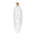 Load image into Gallery viewer, Crystal Pinecone Ornament Handmade Glass Christmas ornament

