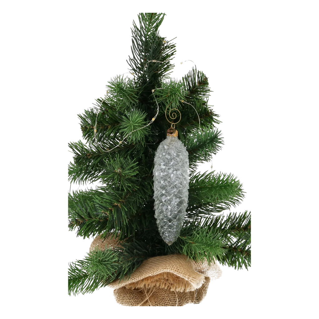 Glacial Stillness | Hand-Painted Glass Ornament | Blubom 2024-300