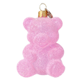 Load image into Gallery viewer, Sugared Rose Gummy Bear Premium christmas glass ornament 2024-311

