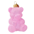 Load image into Gallery viewer, Sugared Rose Gummy Bear Premium christmas glass ornament 2024-311

