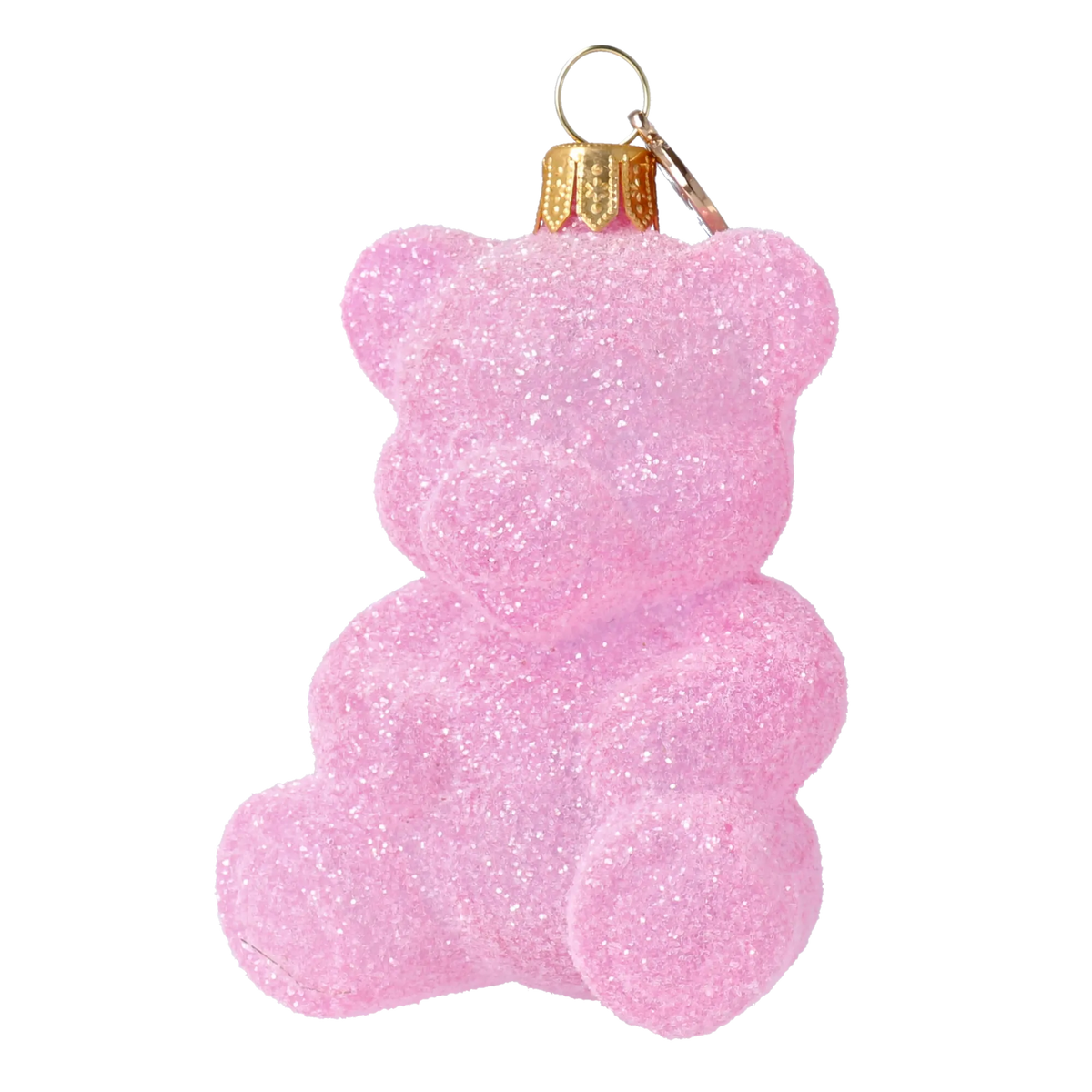 Sugarcoat Blush Cub | Hand-Painted Glass Ornament | Blubom 2024-311