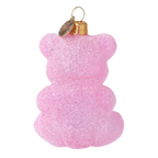 Sugarcoat Blush Cub | Hand-Painted Glass Ornament | Blubom 2024-311