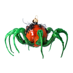 Nocturnal Harvest Weaver | Hand-Painted Glass Ornament | Blubom 2024-325