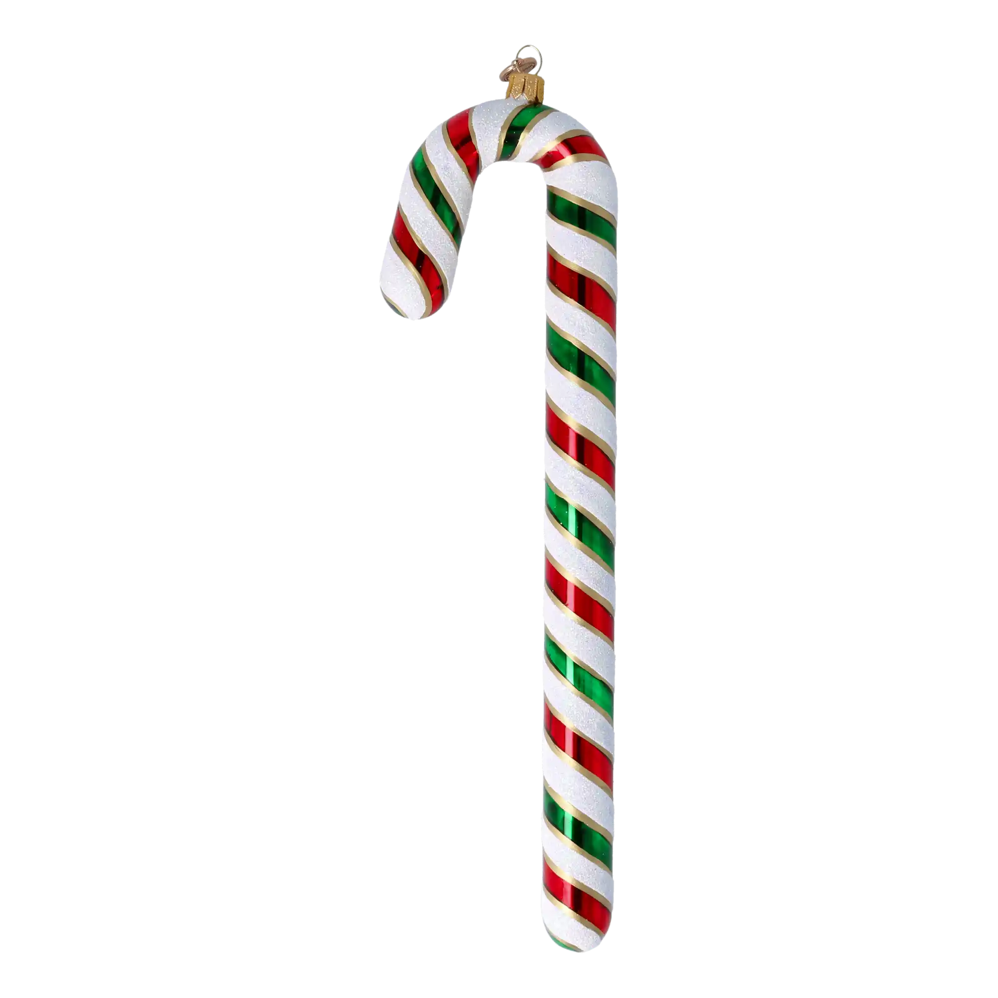 Classic Candy Cane  Handmade Glass Christmas ornaments