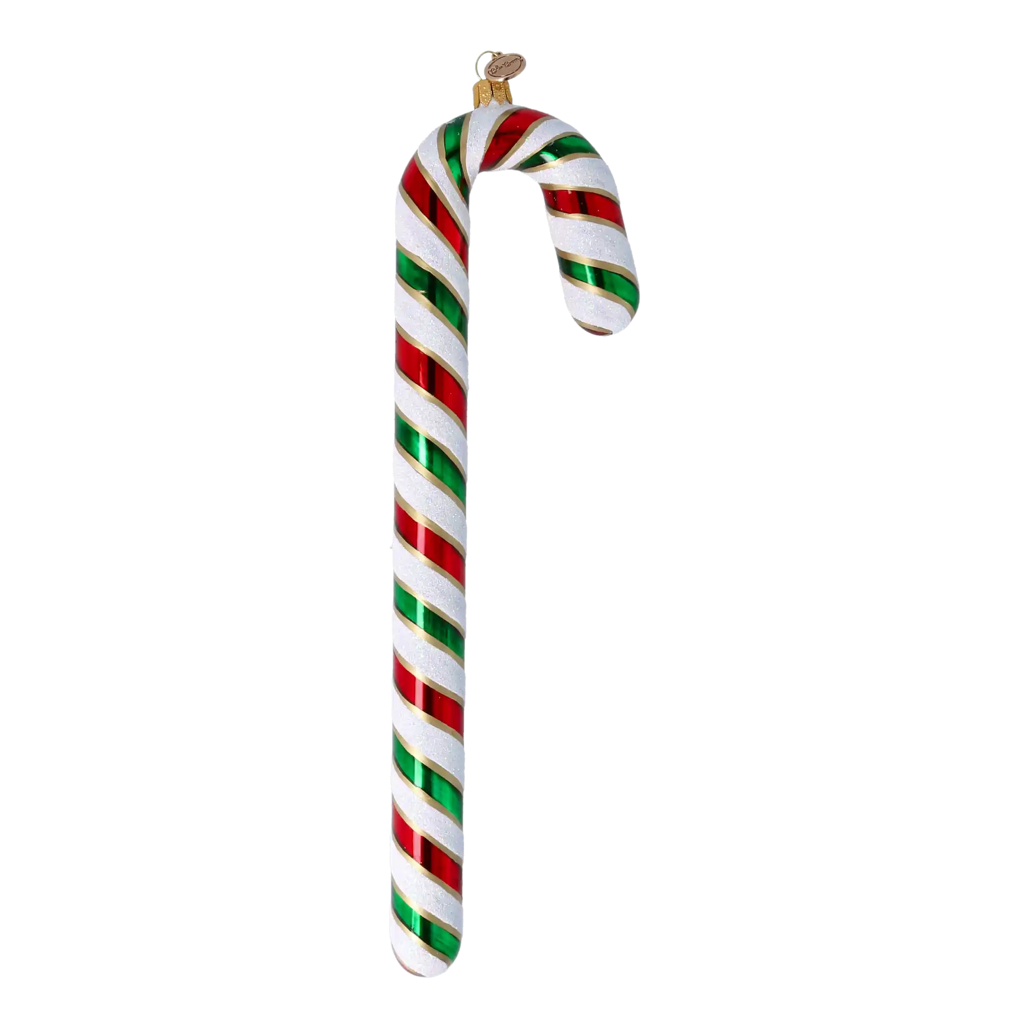 Classic Candy Cane  Handmade Glass Christmas ornaments