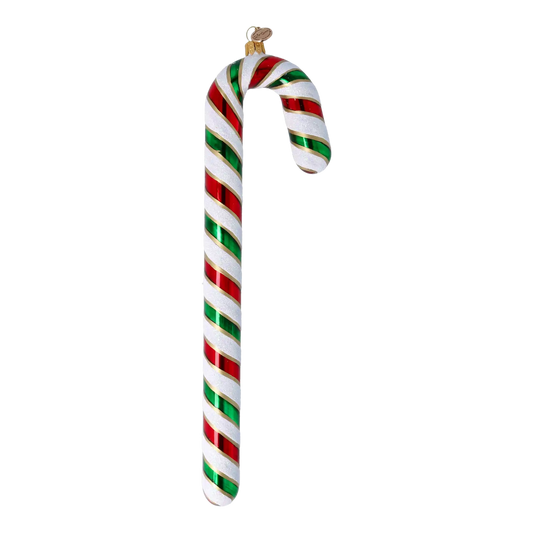 Classic Candy Cane  Handmade Glass Christmas ornaments