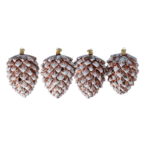 Burnished Alpine Harvest | Hand-Painted Glass Ornament | Blubom 2024-339