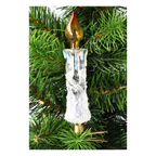 Silent Vesper | Hand-Painted Glass Ornament | Blubom 2025-001