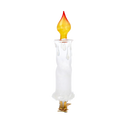 Ivory Vigil | Hand-Painted Glass Ornament | Blubom 2025-002