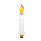 Ivory Vigil | Hand-Painted Glass Ornament | Blubom 2025-002