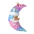 Serene Nocturne | Hand-Painted Glass Ornament | Blubom 2025-009