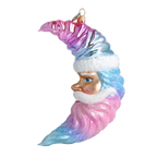 Serene Nocturne | Hand-Painted Glass Ornament | Blubom 2025-009
