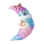 Serene Nocturne | Hand-Painted Glass Ornament | Blubom 2025-009