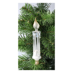 Silent Frost Sentinel | Hand-Painted Glass Ornament | Blubom 2025-012