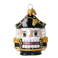 Gallant Midnight Guard | Hand-Painted Glass Ornament | Blubom 2025-023