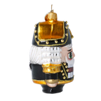 Gallant Midnight Guard | Hand-Painted Glass Ornament | Blubom 2025-023