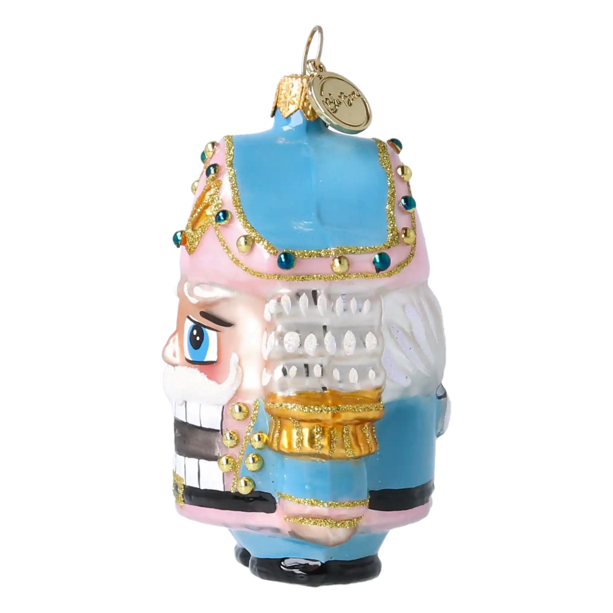 Nutcracker in Pastel Colors - Hand Painted Ornament