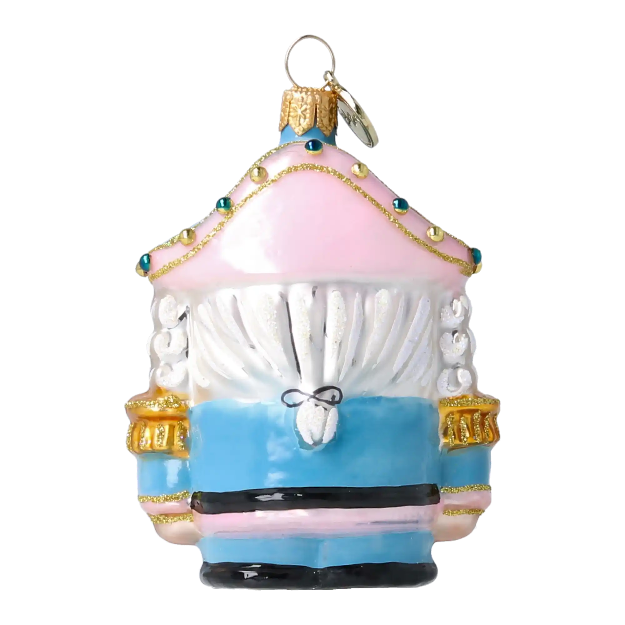 Nutcracker in Pastel Colors - Hand Painted Ornament