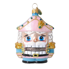 Chunky Nutcracker in Blush & Sky