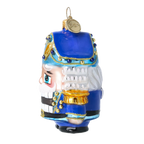 Pensive Sentry | Hand-Painted Glass Ornament | Blubom 2025-026