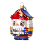 Steadfast Sentinel | Hand-Painted Glass Ornament | Blubom 2025-027