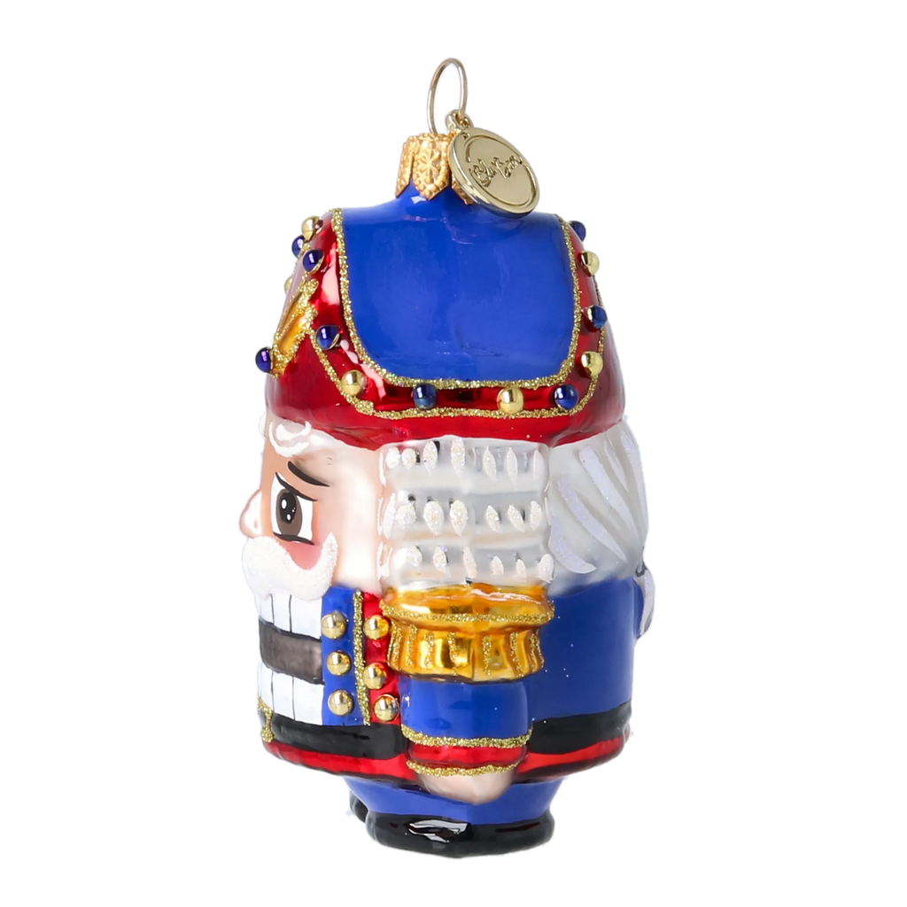 Steadfast Sentinel | Hand-Painted Glass Ornament | Blubom 2025-027