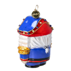 Steadfast Sentinel | Hand-Painted Glass Ornament | Blubom 2025-027