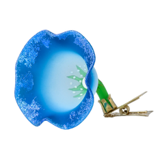 Clip-On Flower in Cornflower