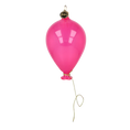 Load image into Gallery viewer, Hot Pink Balloon Premium christmas glass ornament 2025-077
