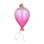 Tethered Blush | Hand-Painted Glass Ornament | Blubom 2025-078