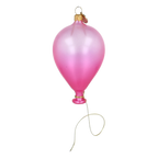 Tethered Blush | Hand-Painted Glass Ornament | Blubom 2025-078