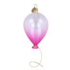 Blushing Voyager | Hand-Painted Glass Ornament | Blubom 2025-079
