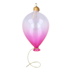 Blushing Voyager | Hand-Painted Glass Ornament | Blubom 2025-079