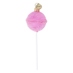 Blush Reverie | Hand-Painted Glass Ornament | Blubom 2025-095
