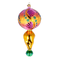 Load image into Gallery viewer, Royal Blossom Handmade Glass Christmas ornament Retro Glass Reflector Ornament
