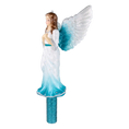 Load image into Gallery viewer, Blue Celestial Angel Glass Christmas Tree Topper
