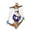 Load image into Gallery viewer, PRE-ORDER Anchor glass christmas ornaments hand-blown glass, masterfully crafted
